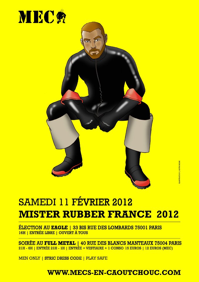 Election Mister Rubber France 2012