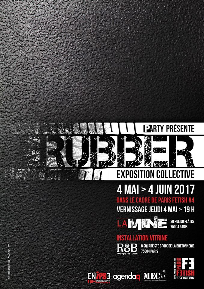 Vernissage exposition collective "Rubber"