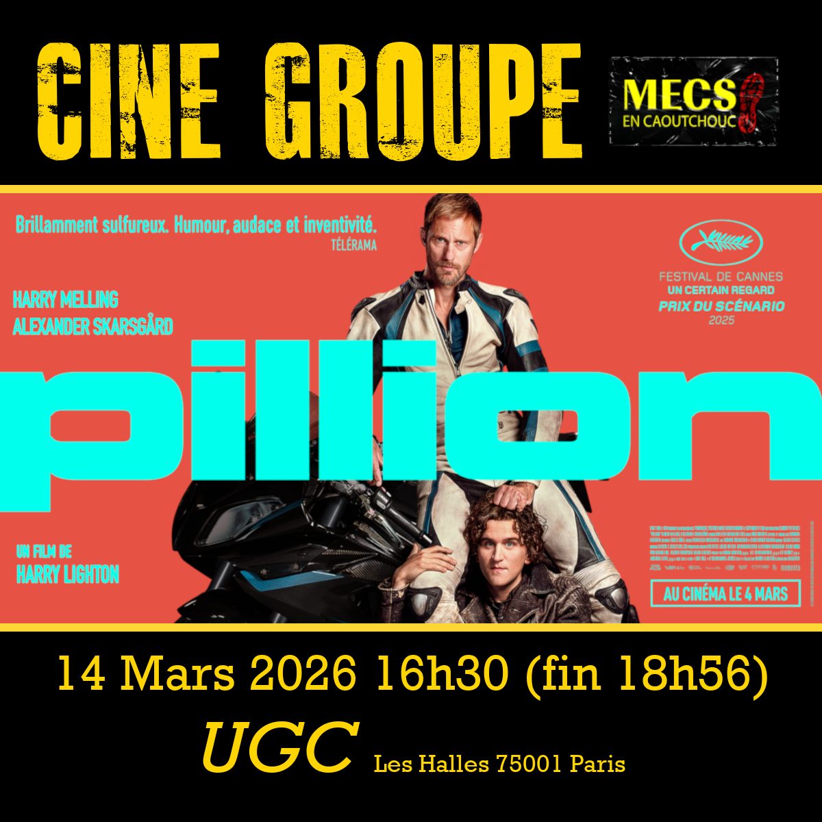 Ciné Groupé "Pillion"