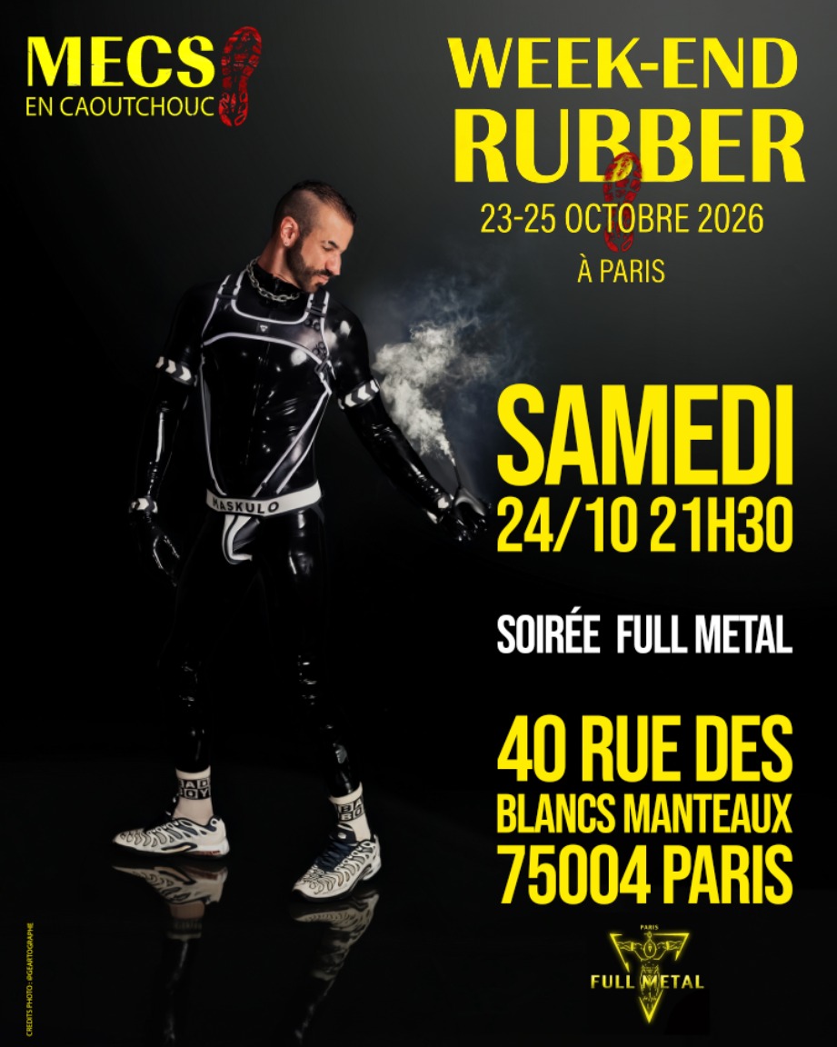 Soirée Rubber Strict dress code [WEEK-END MEC 2026]